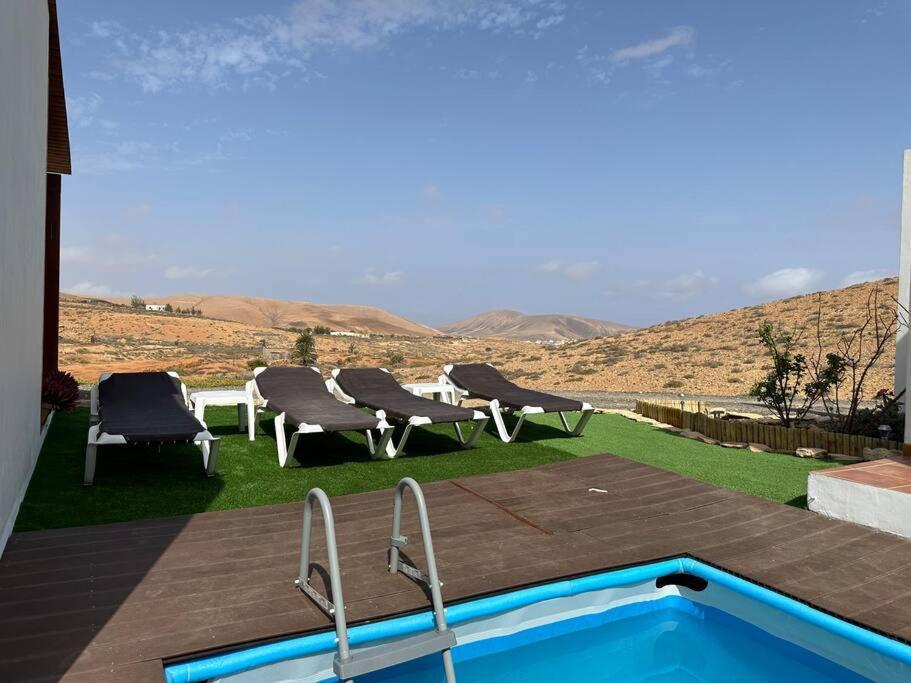 Private Villa With Pool In The Mountains Pájara المظهر الخارجي الصورة